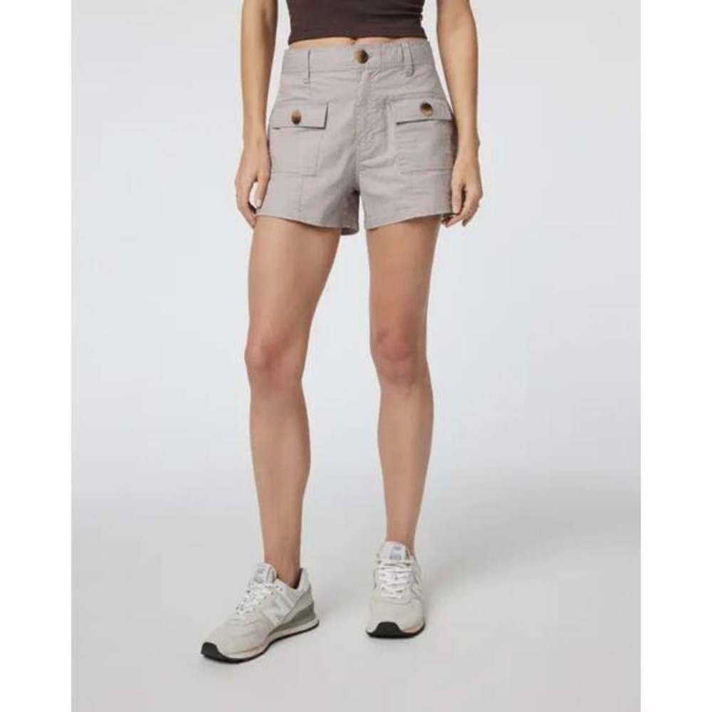 Vuori Organic Ripstop Utility Short Womens Medium Gray